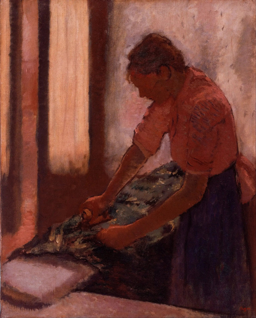 Femme repassant - Edgar Degas