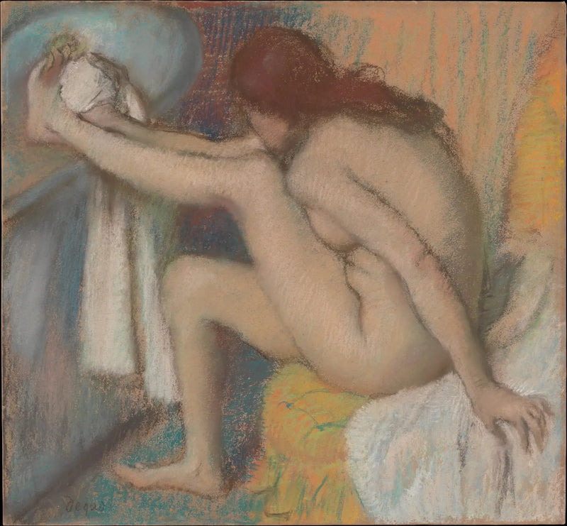 Femme séchant ses pieds - Edgar Degas