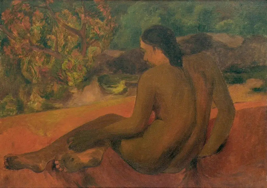 Femme Tahitienne II - Paul Gauguin