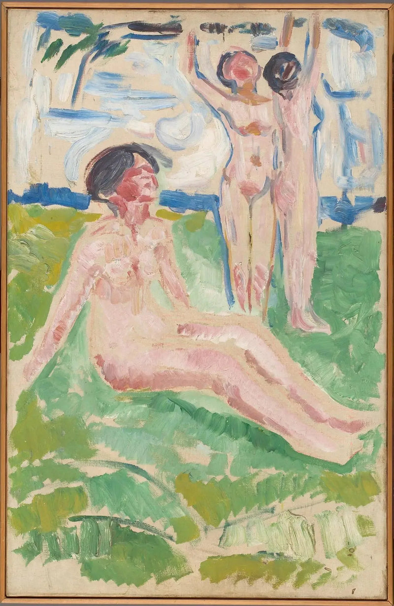 Femmes à la moisson - Edvard Munch