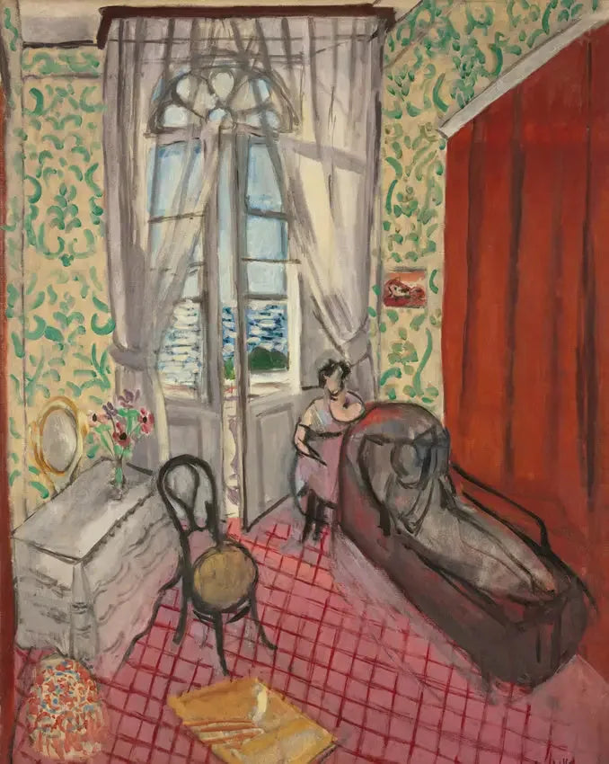 Femmes au canapé - Henri Matisse image 1 copie peinte à la main à l’huile