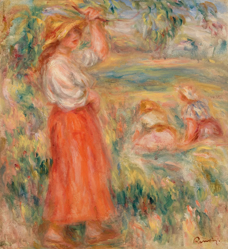 Femmes aux champs - Pierre-Auguste Renoir