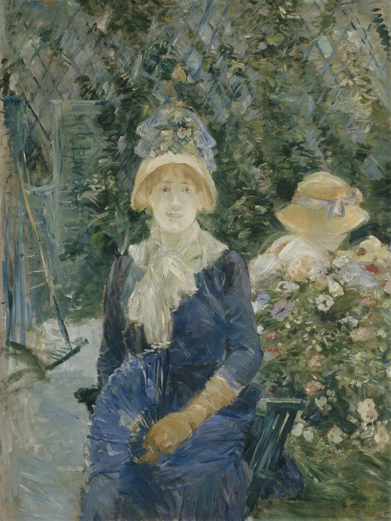 Femmes dans un jardin - Berthe Morisot