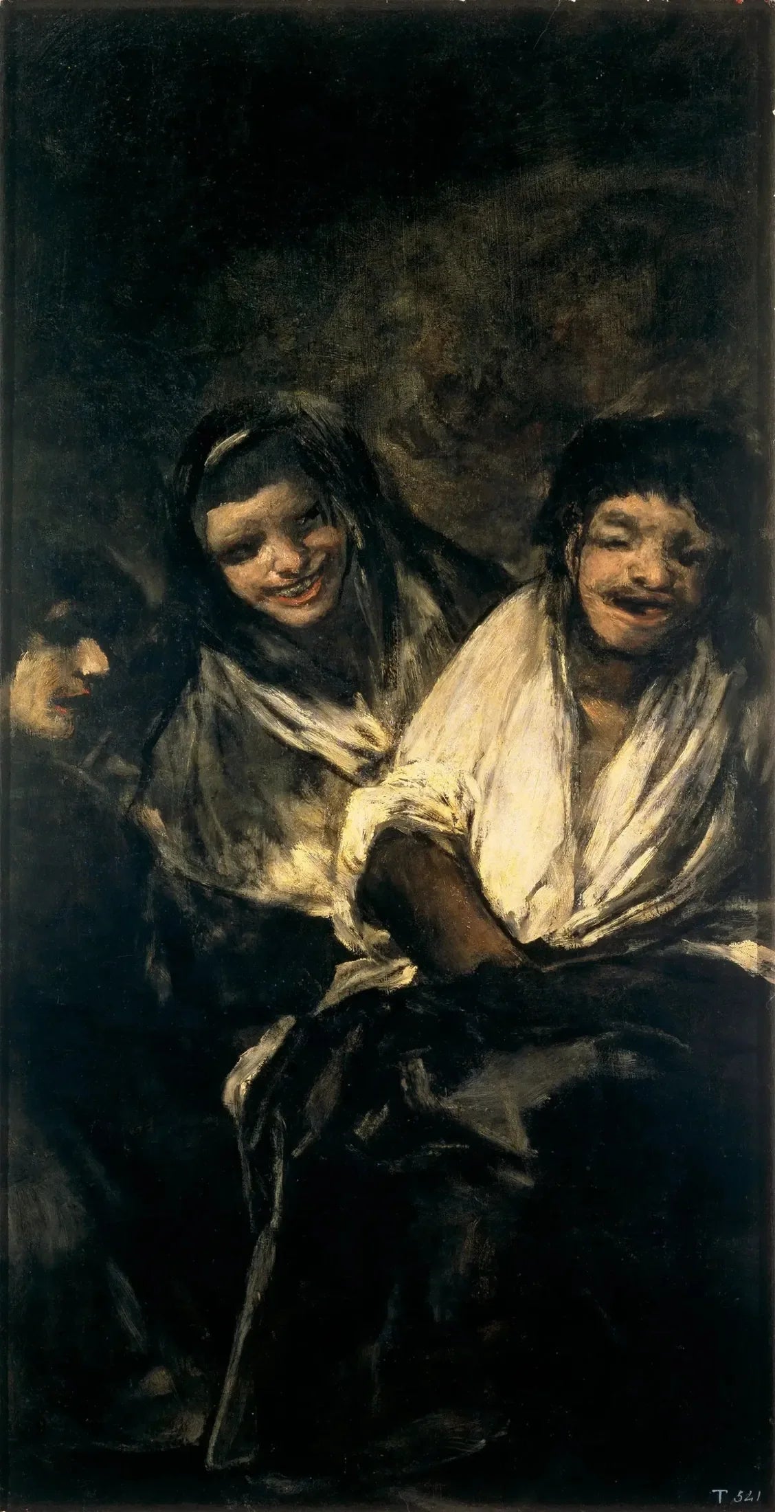 Femmes riantes - Francisco de Goya image 1 reproduction artisanale de tableau