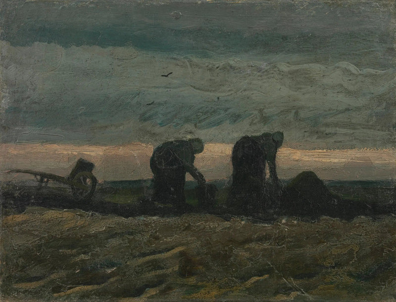 Femmes sur la lande de tourbe - Vincent van Gogh