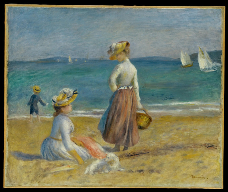 Femmes sur la Plage - Pierre-Auguste Renoir