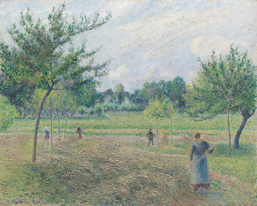 Fenaison à Éragny - Camille Pissarro