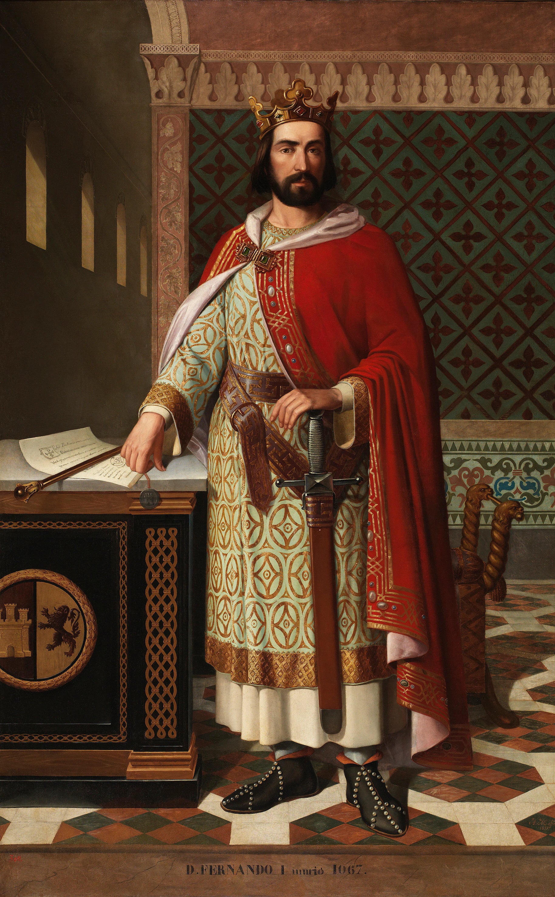 Ferdinand Ier, roi de León - Antonio Maffei Rosal