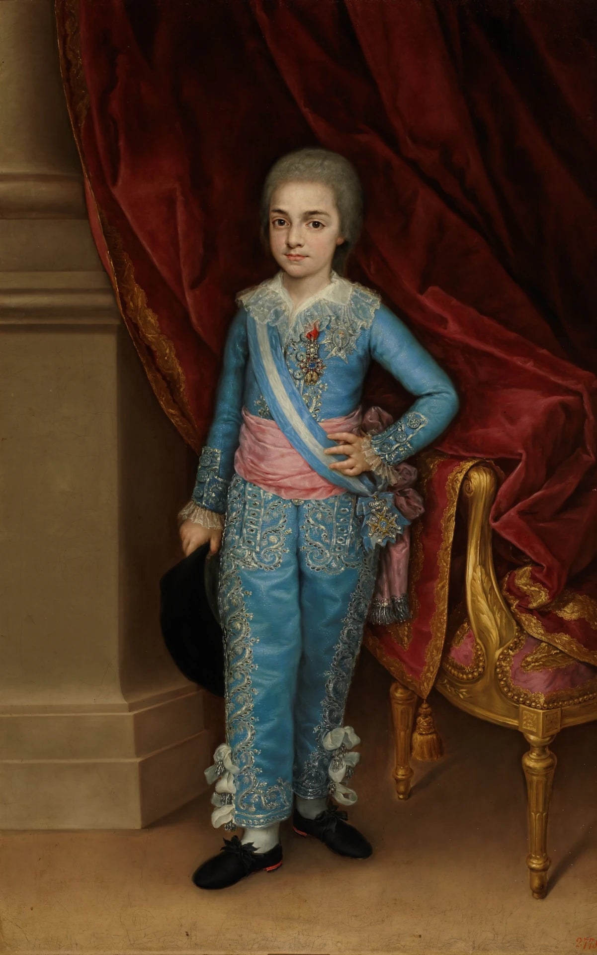 Ferdinand VII en garçon - Ramón Bayeu