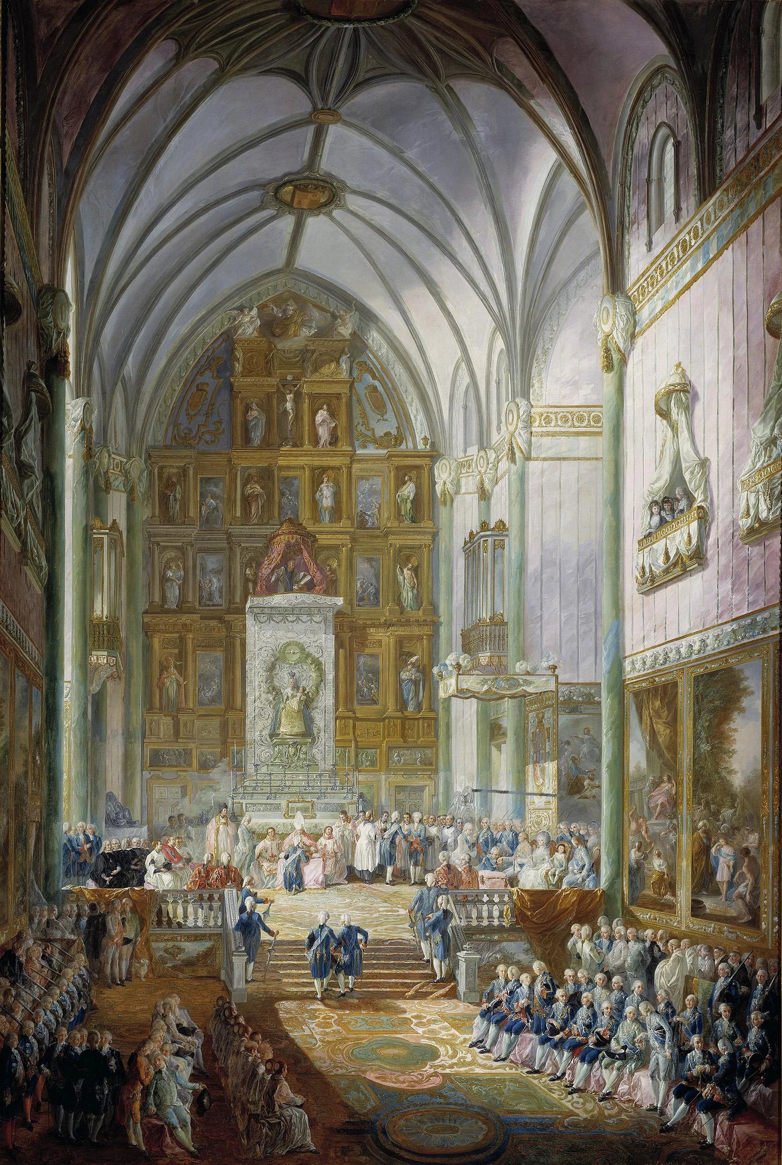 Ferdinand VII prête serment en tant que prince des Asturies - Luis Paret y Alcázar