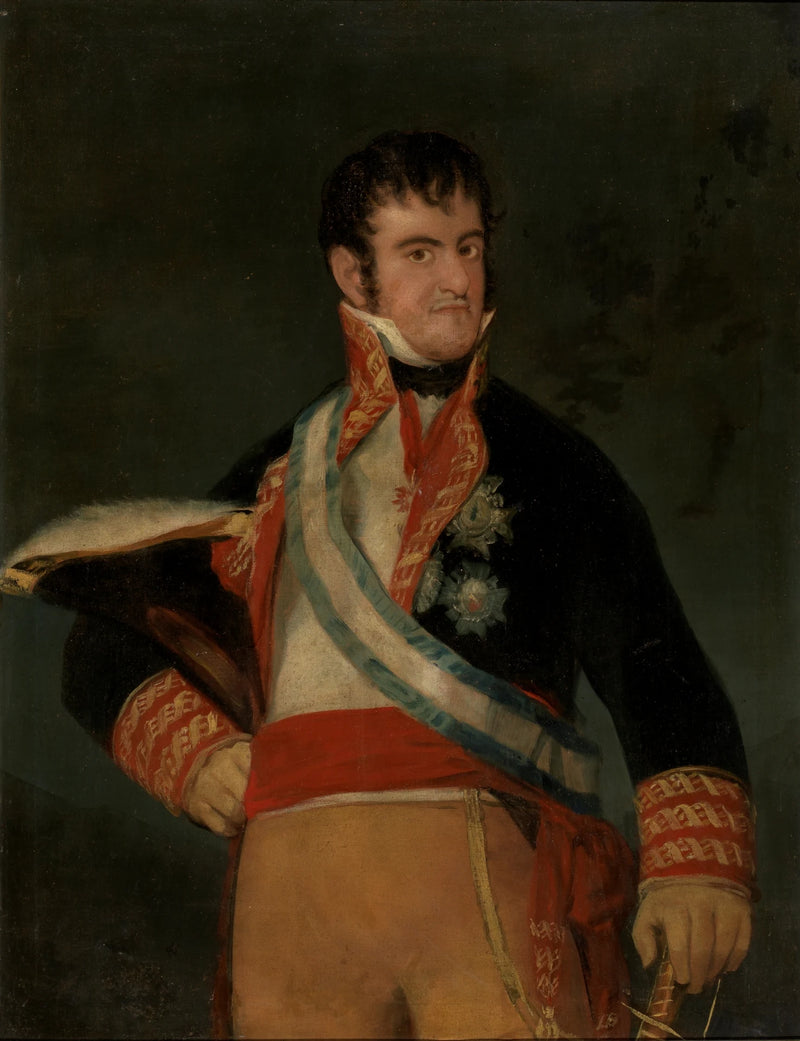 Ferdinand VII, roi d'Espagne - Artiste inconnu