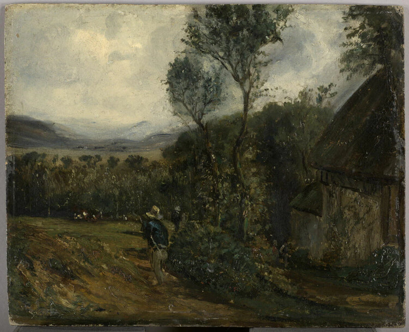 La ferme - Paul Huet