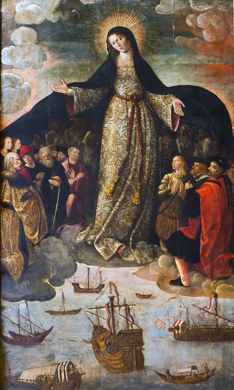 Vierge des Navigateurs / Virgen de los Navegantes - Alejo Fernández