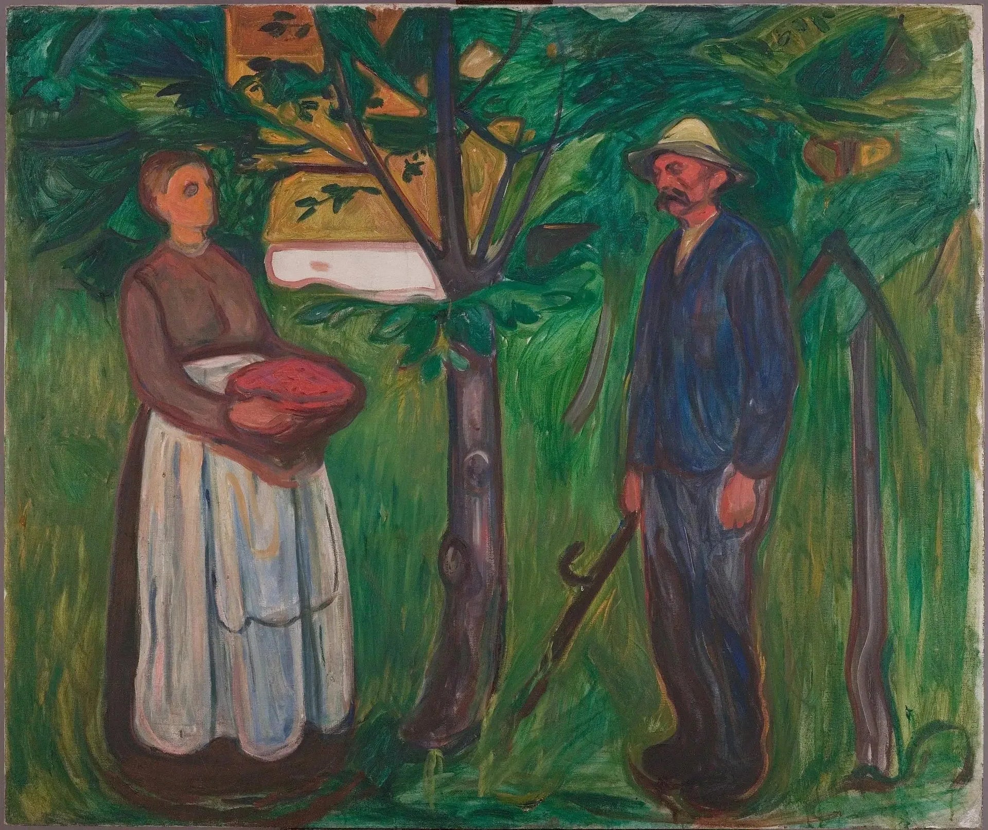 Fertilité - Edvard Munch image 1 reproduction de peinture à l’huile