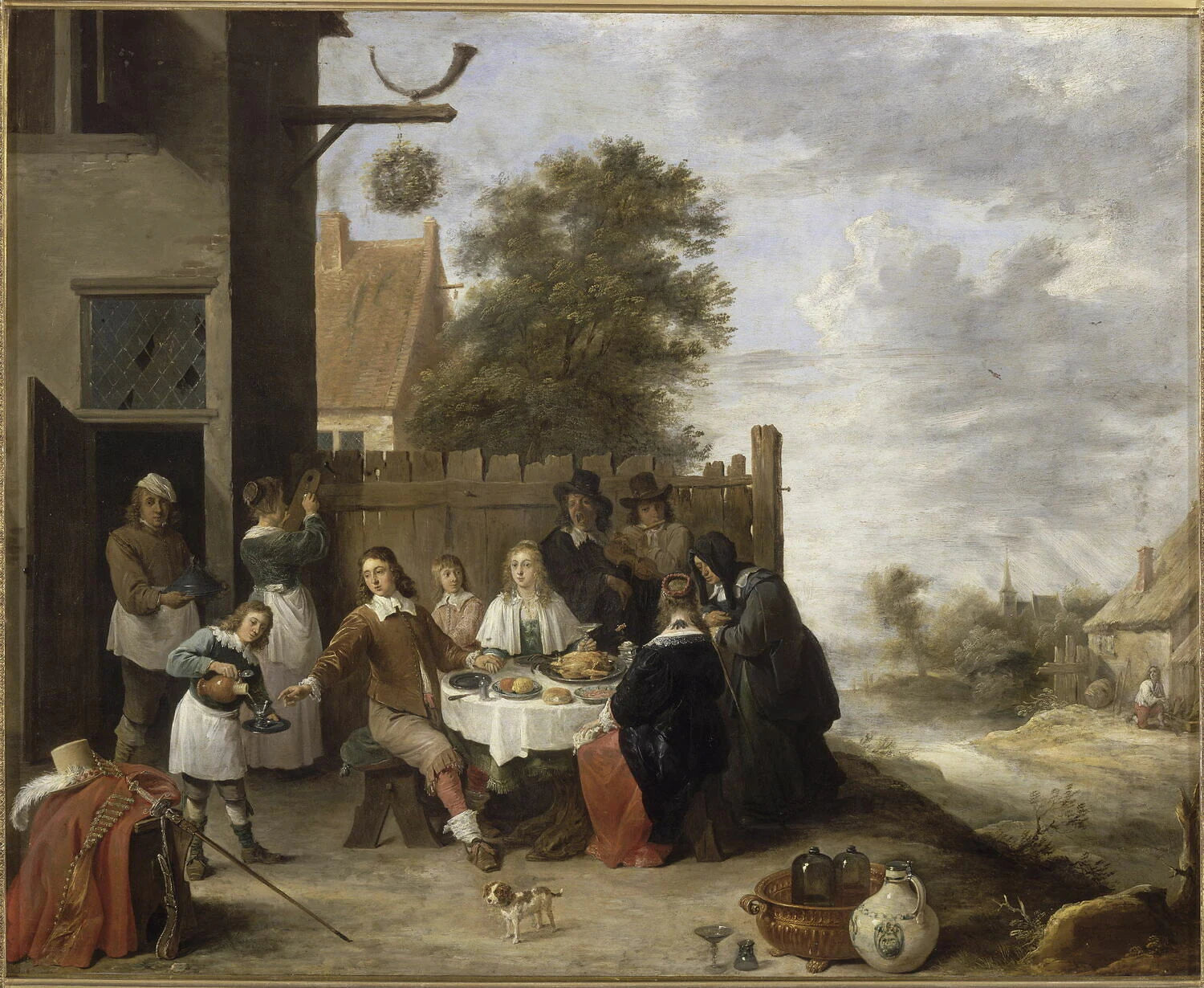 Le Festin de l'Enfant prodigue - David II Teniers