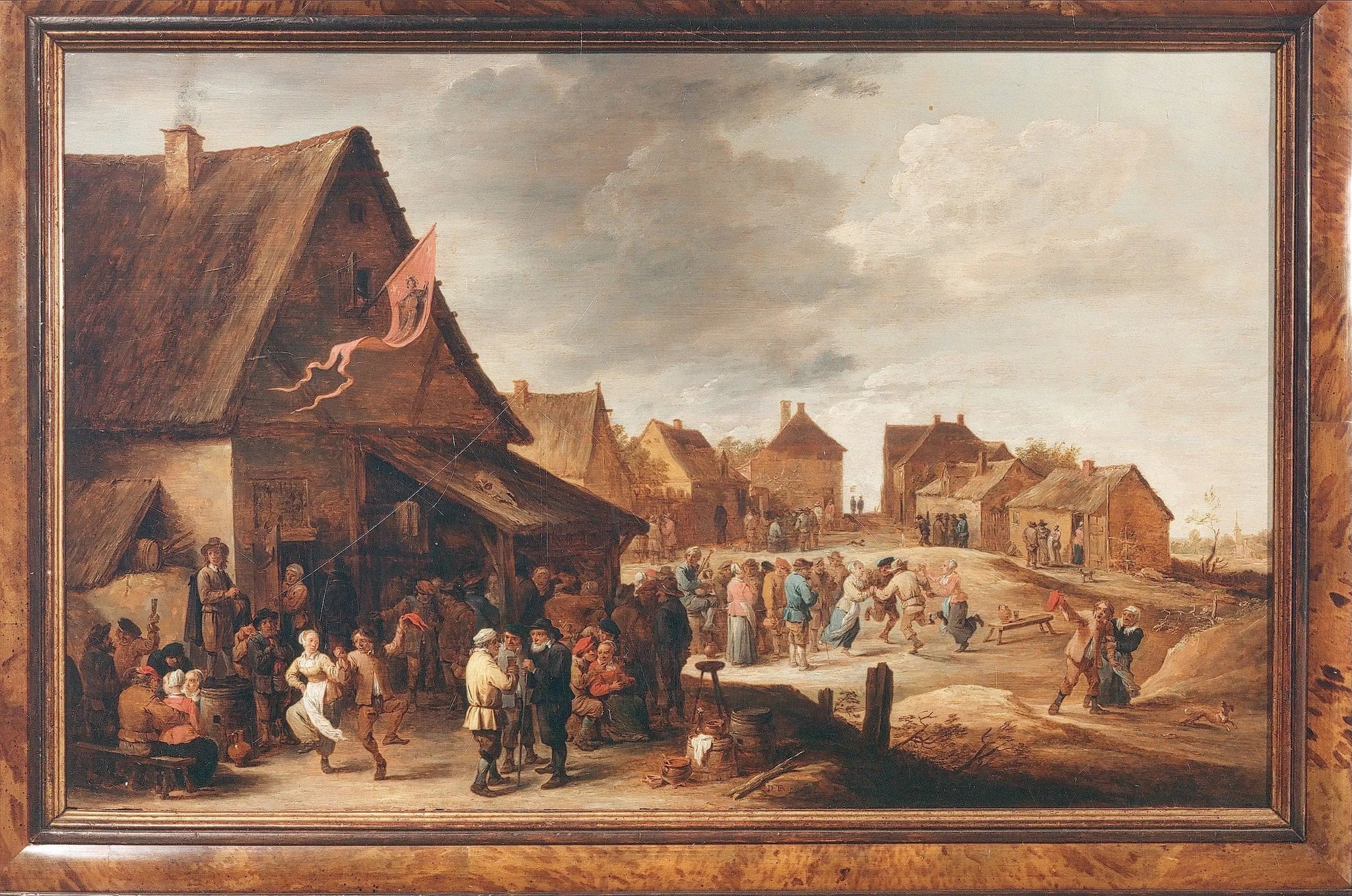 Fête du village - David Teniers le Jeune image 1 reproduction d’œuvre d’art à l’huile