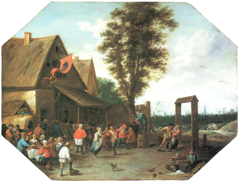 Fête du village de la Saint-Georges - David Teniers le Jeune