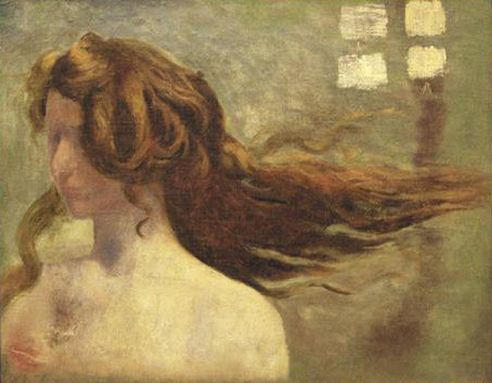 Figura feminina - Eliseu Visconti image 1 copie peinte à la main à l’huile