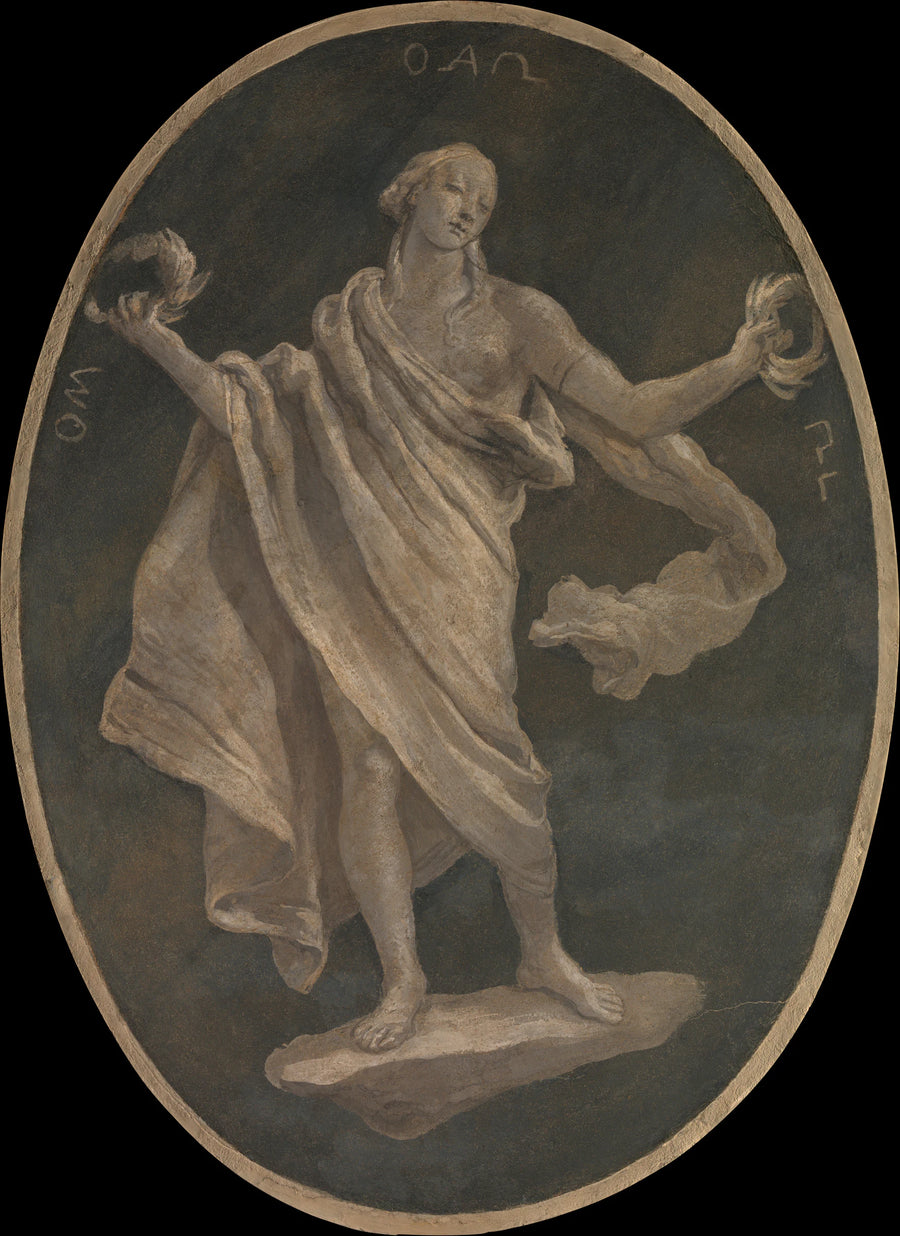 Figure allégorique représentant une vertu, éventuellement le patriotisme - Giovanni Battista Tiepolo