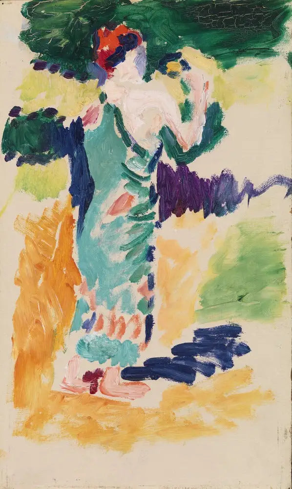 Figure debout - Henri Matisse image 1 copie de tableau peinte à la main