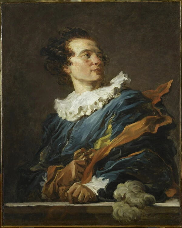 Figure de fantaisie. Portrait de l'abbé de Saint-Non. - Jean-Honoré Fragonard