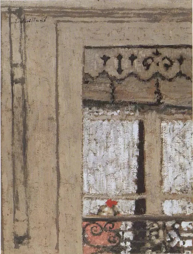 Filet à la fenêtre - Édouard Vuillard image 1 copie de tableau peinte à la main