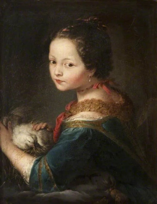 Fille à la colombe - Anton Raphael Mengs image 1 copie de tableau peinte à la main
