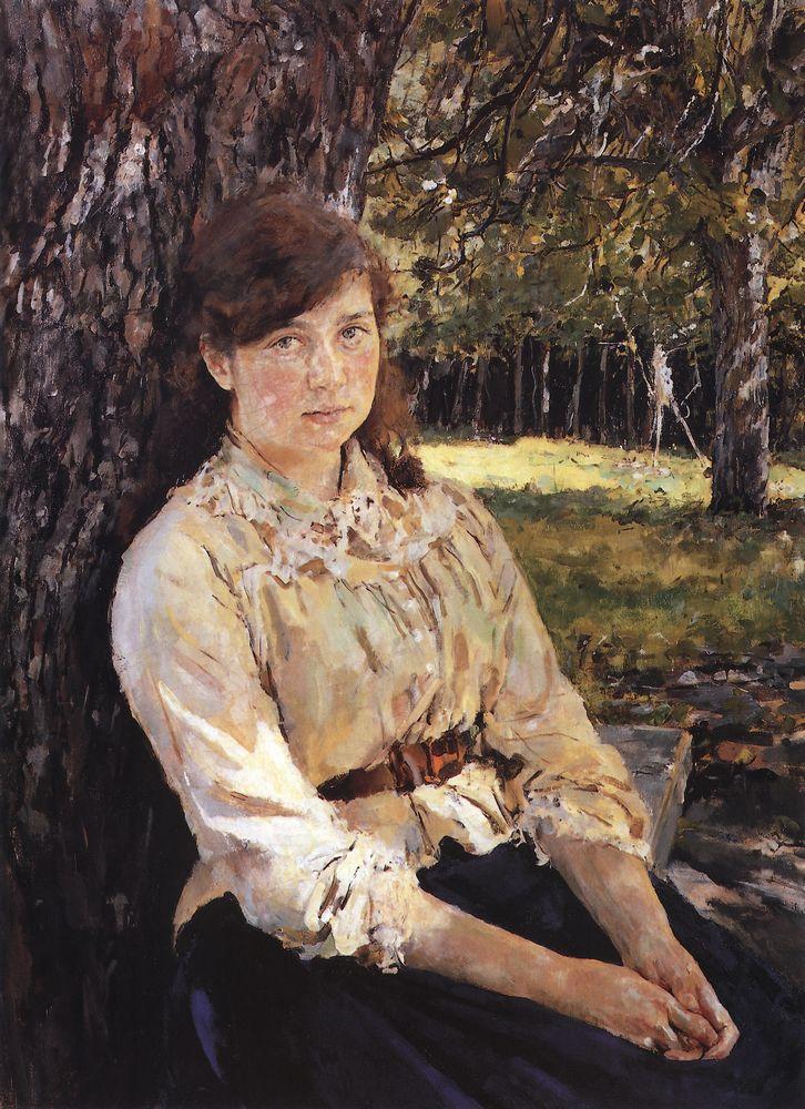 Fille au soleil - Valentin Serov image 1 tableau peint à l’huile sur toile