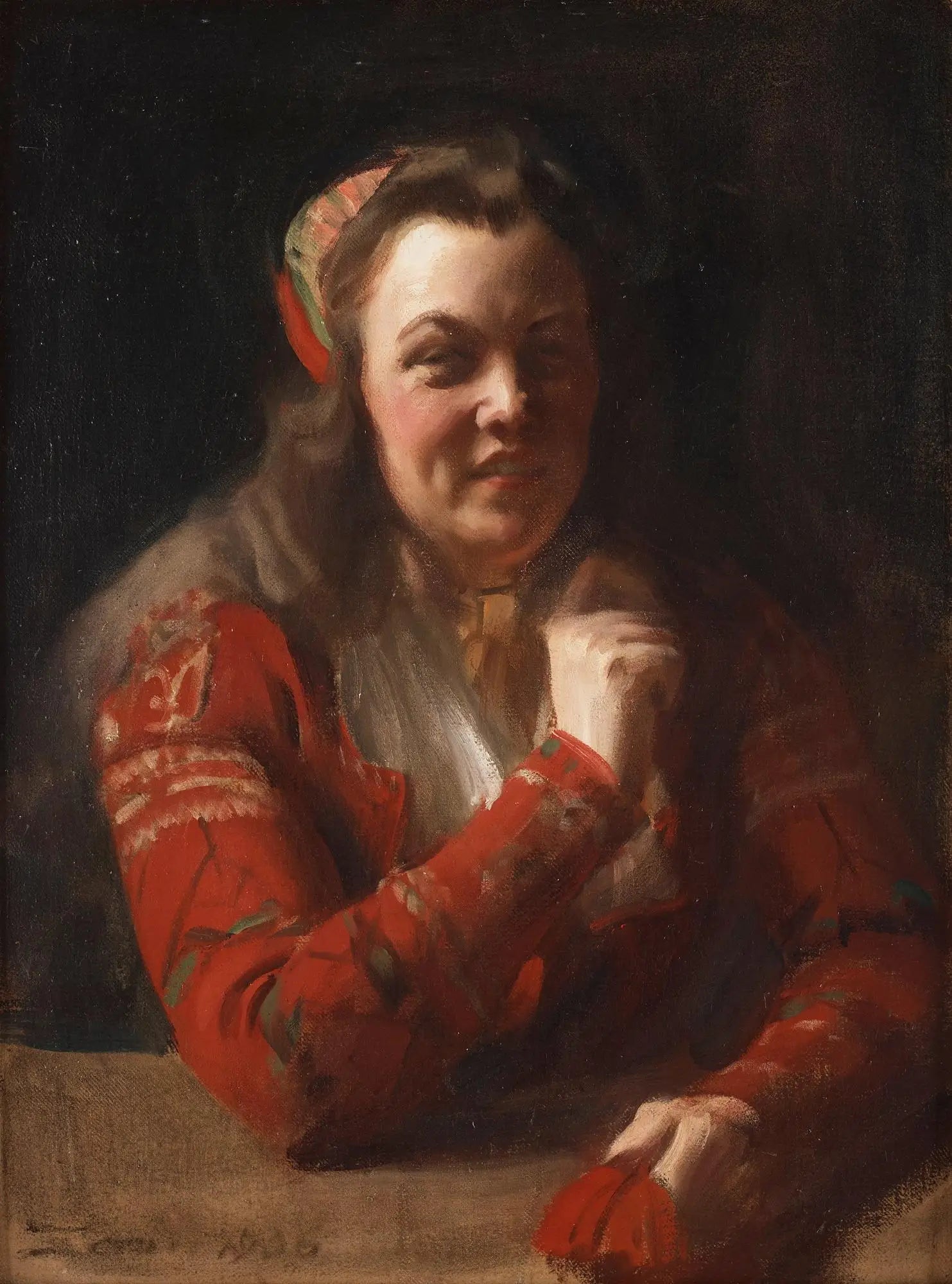 Fille de Delsbo - Anders Zorn image 1 copie peinte à la main à l’huile