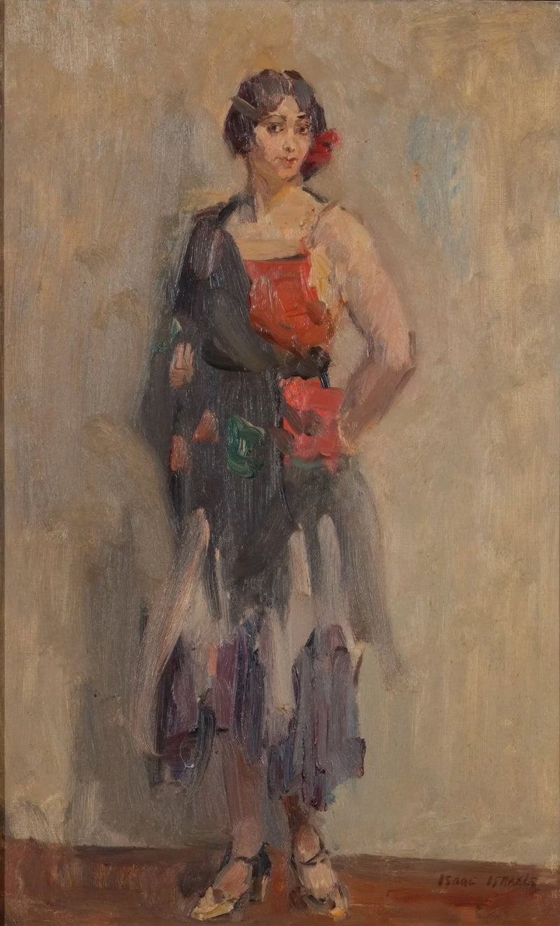 Fille debout - Isaac Israëls
