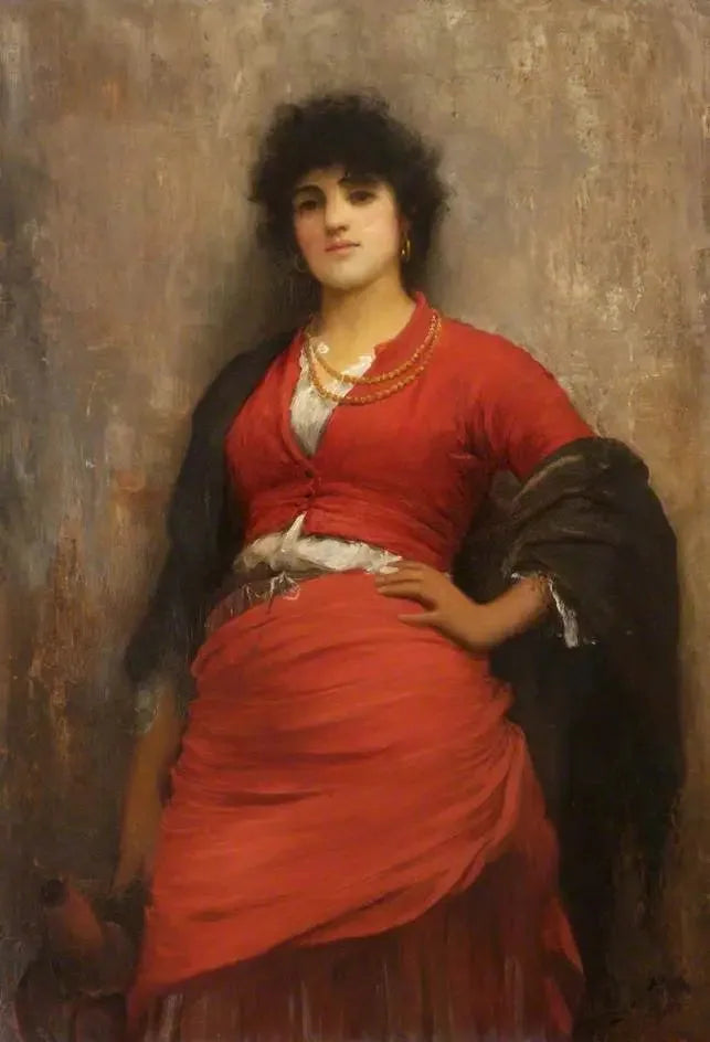 Fille des Lagunes - Luke Fildes image 1 reproduction d’œuvre d’art à l’huile