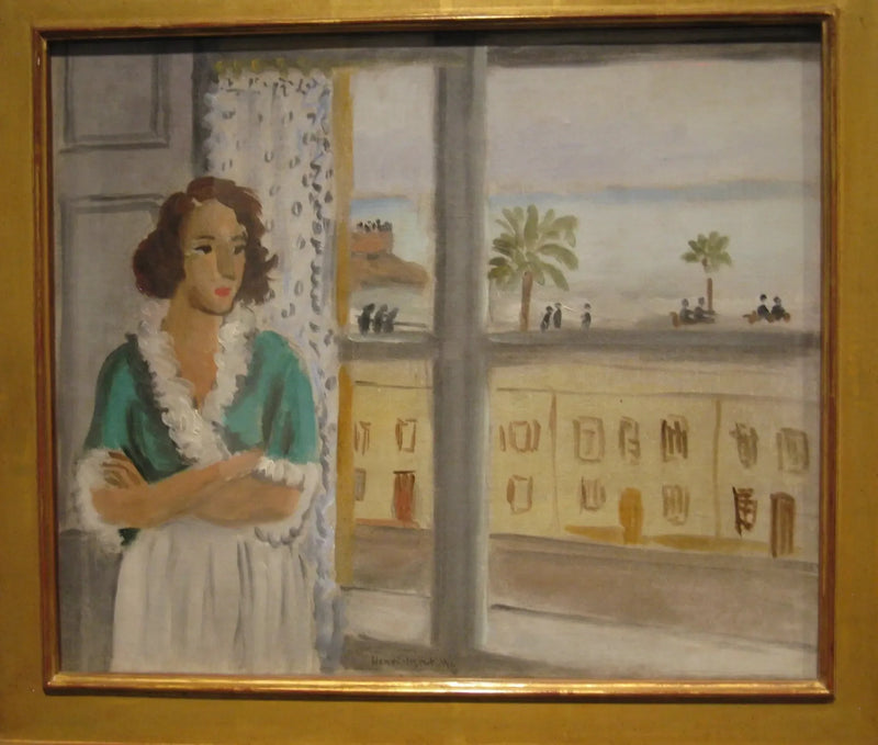 Fille près d'une fenêtre - Henri Matisse