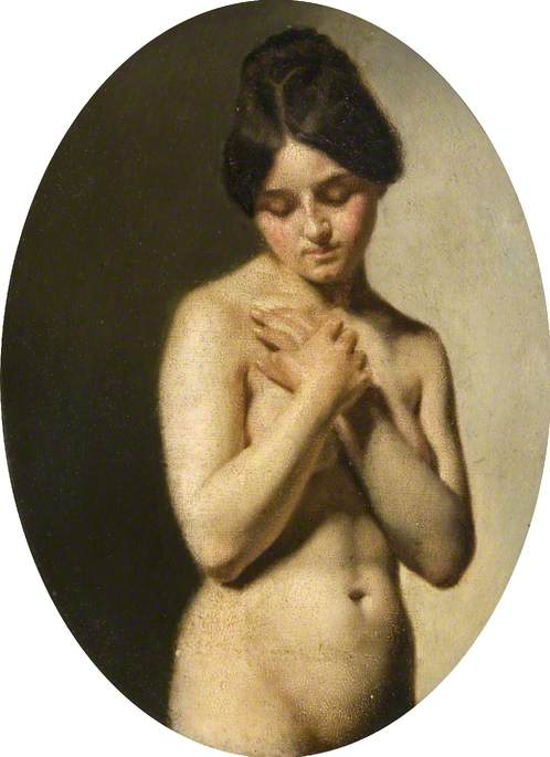 Fille - Thomas Couture image 1 reproduction artisanale de tableau