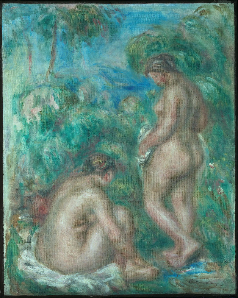 Filles de Badende - Pierre-Auguste Renoir