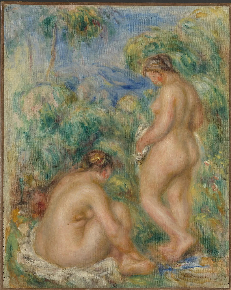 Filles de Badende - Pierre-Auguste Renoir