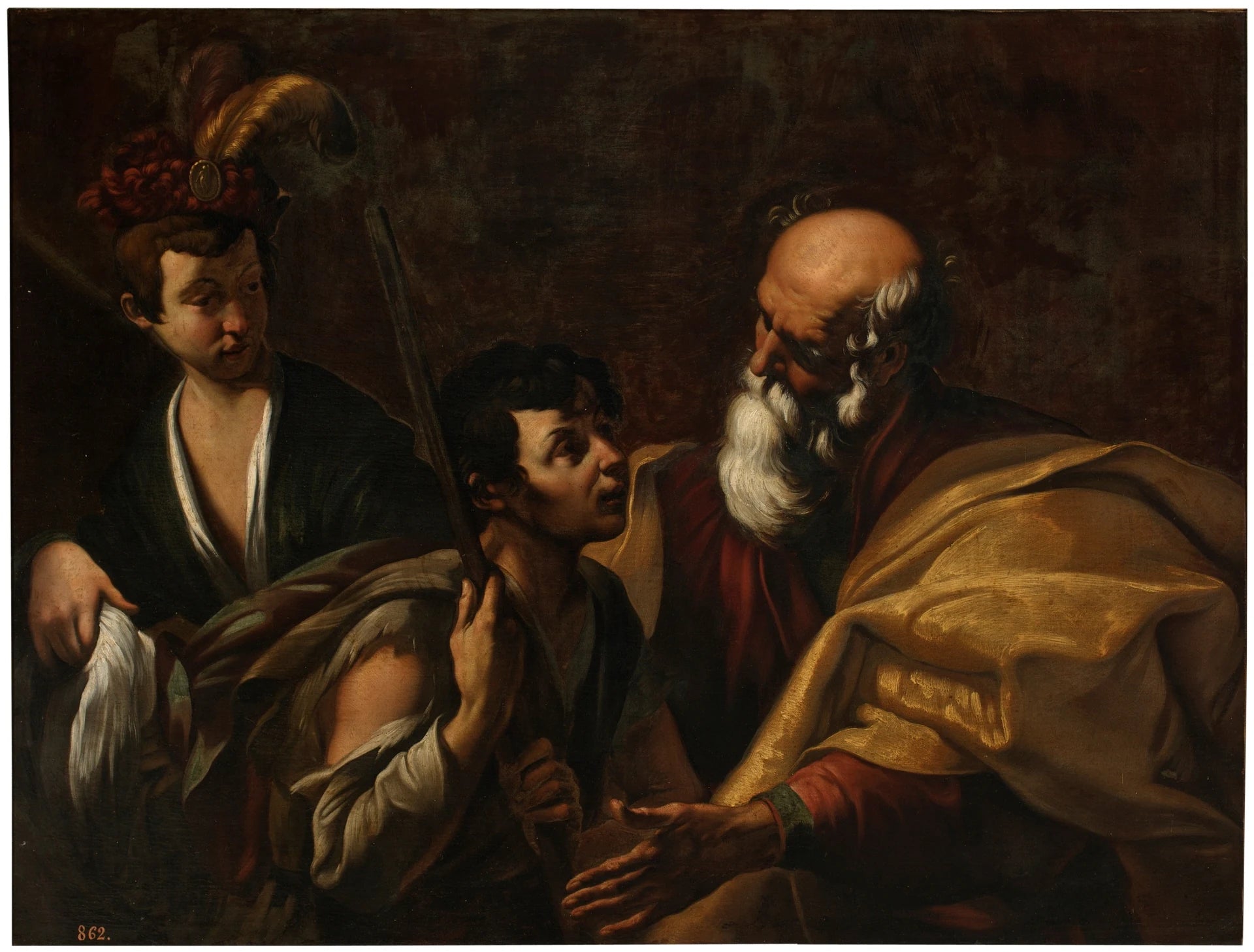 Le fils prodigue - Giacinto Brandi