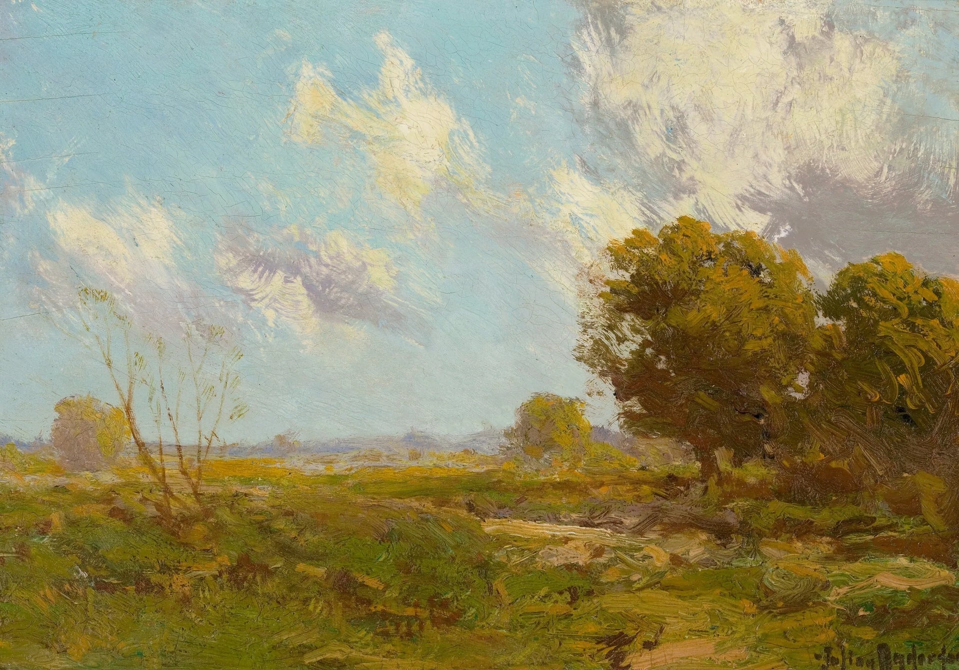 Fin d'après-midi - Julian Onderdonk image 1 reproduction artisanale de tableau