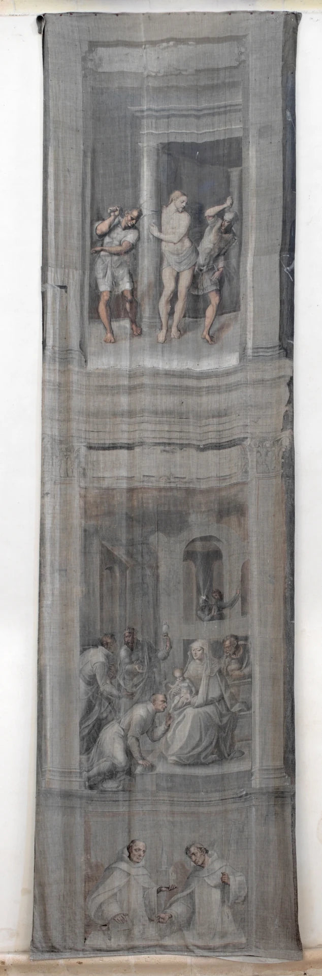 Flagellation/Adoration des Rois Mages - Diego de Urbina
