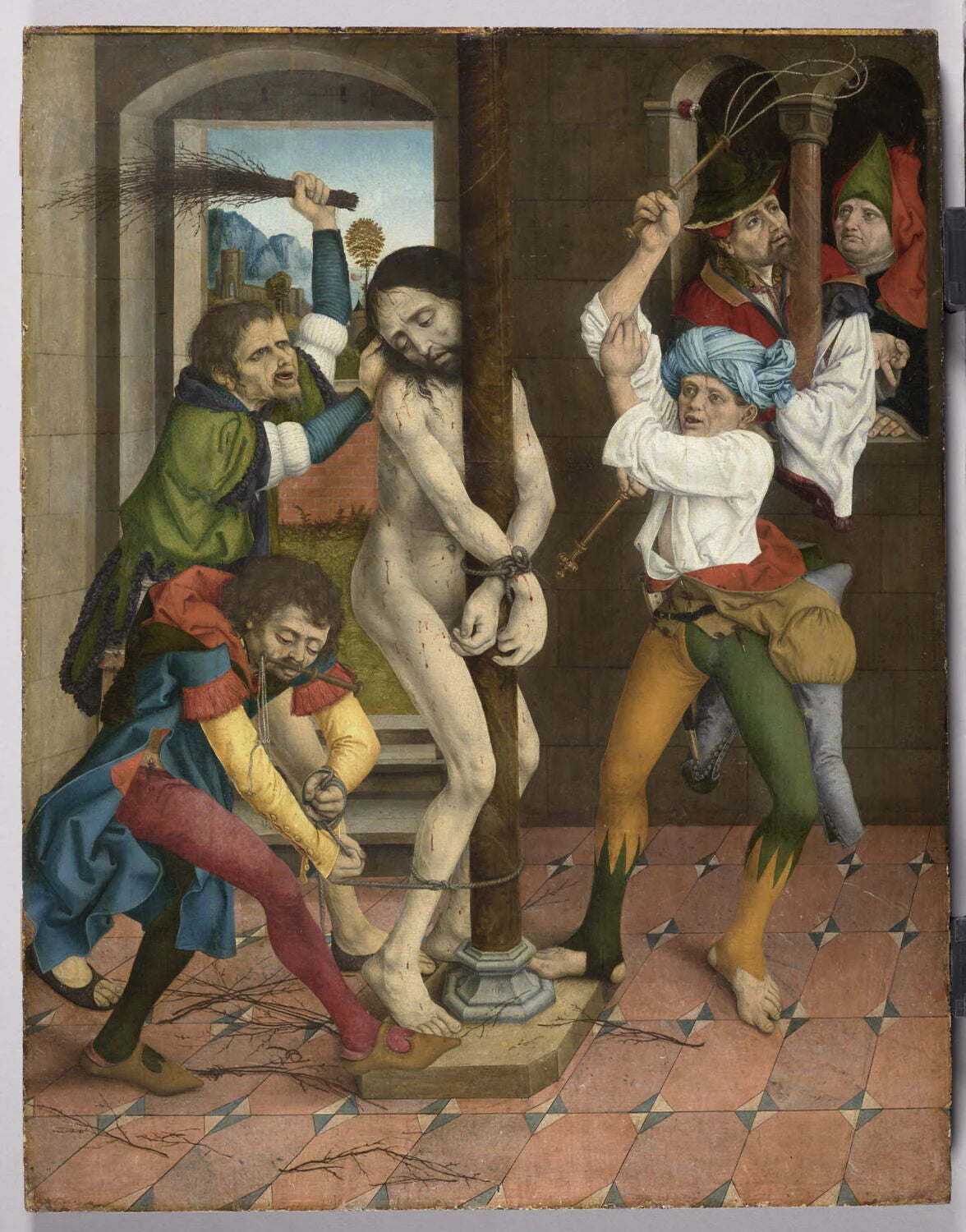 La Flagellation du Christ - Maître Lcz