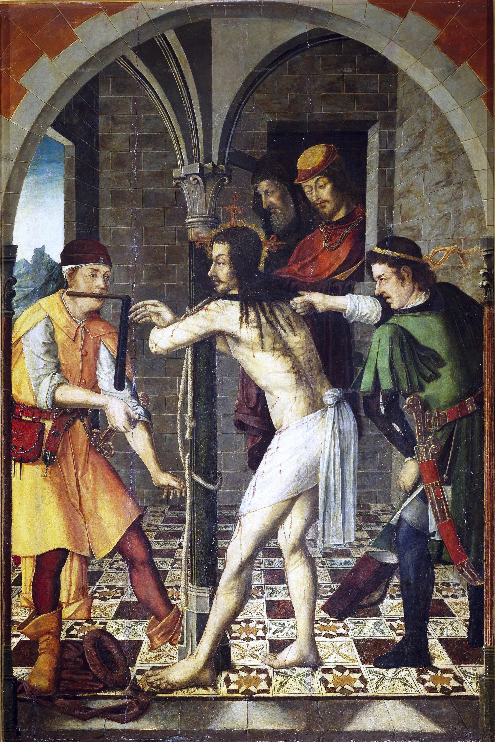 La flagellation - Francisco de Osona
