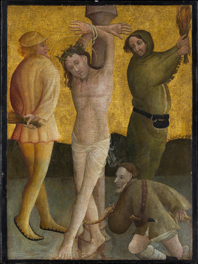 La flagellation - Master of the Berswordt Altar
