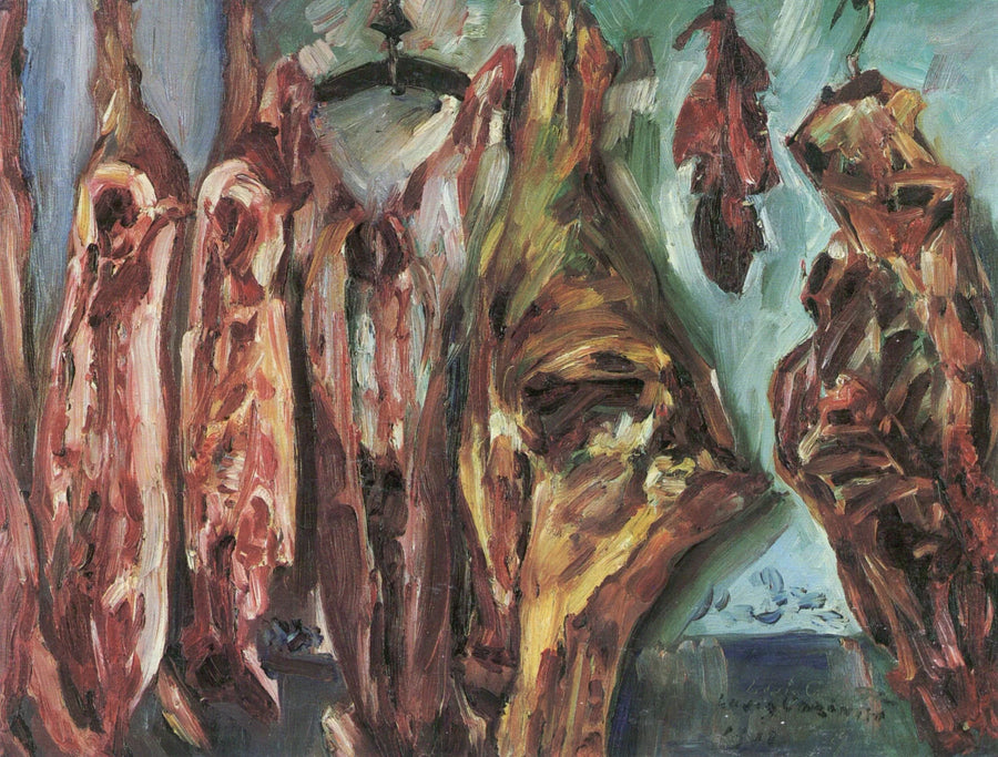 Fleischerladen - Lovis Corinth