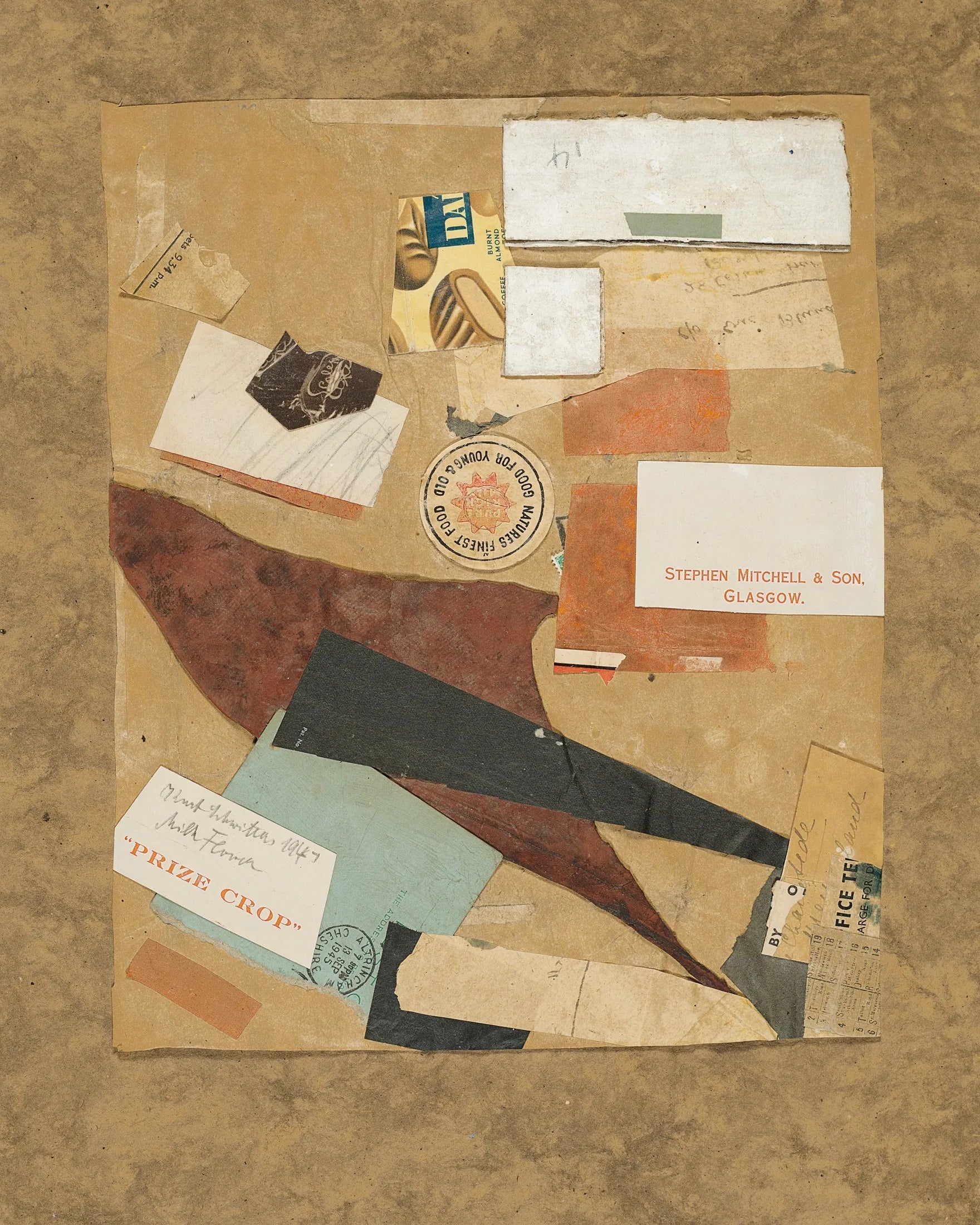Fleur de lait - Kurt Schwitters image 1 copie peinte à la main à l’huile