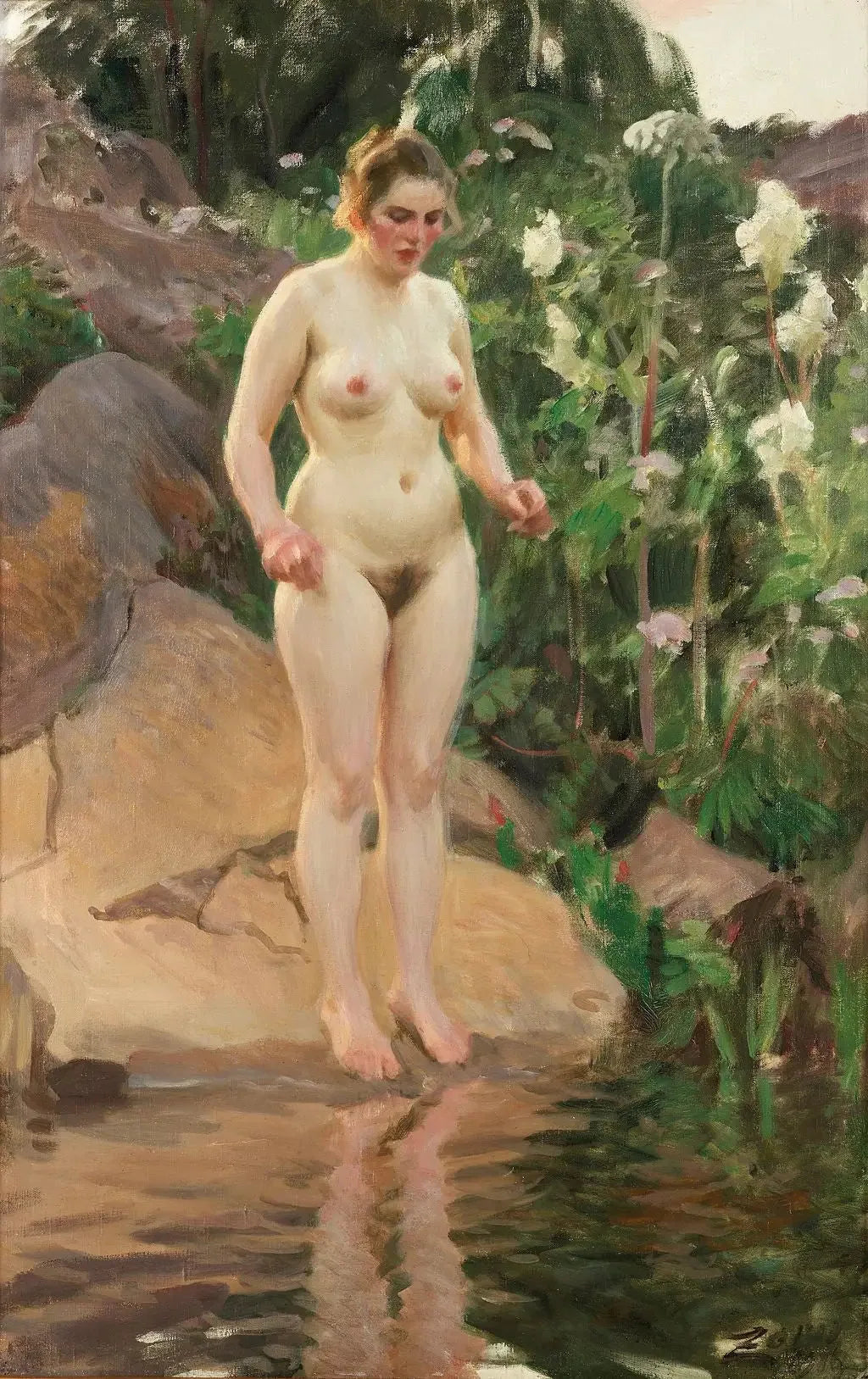 Fleurs d'archipel - Anders Zorn image 1 reproduction réalisée par Alpha Reproduction