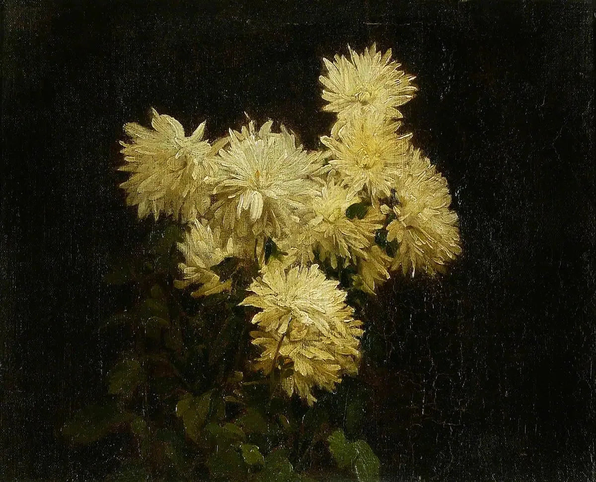 Fleurs d'hiver - Henri Fantin-Latour image 1 copie de tableau peinte à la main