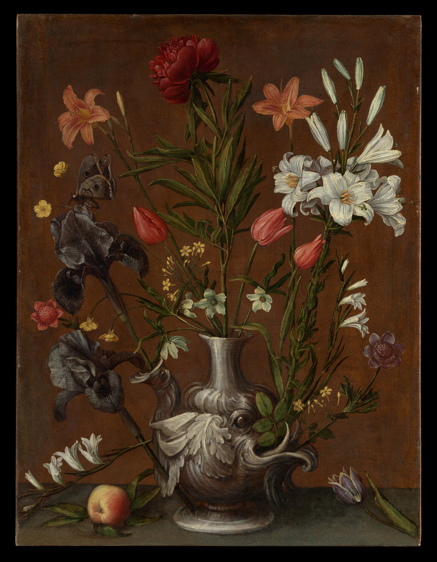 Fleurs dans un vase grotesque - Orsola Maddalena Caccia