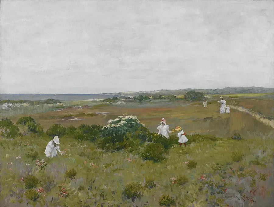 Fleurs de bord de mer - William Merritt Chase