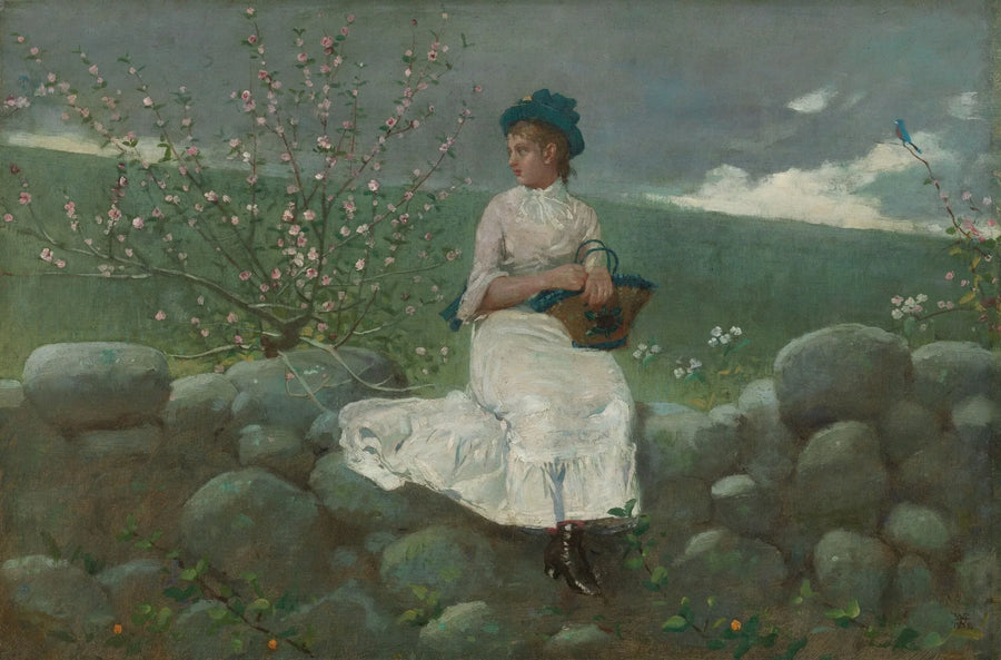 Fleurs de pêcher - Winslow Homer