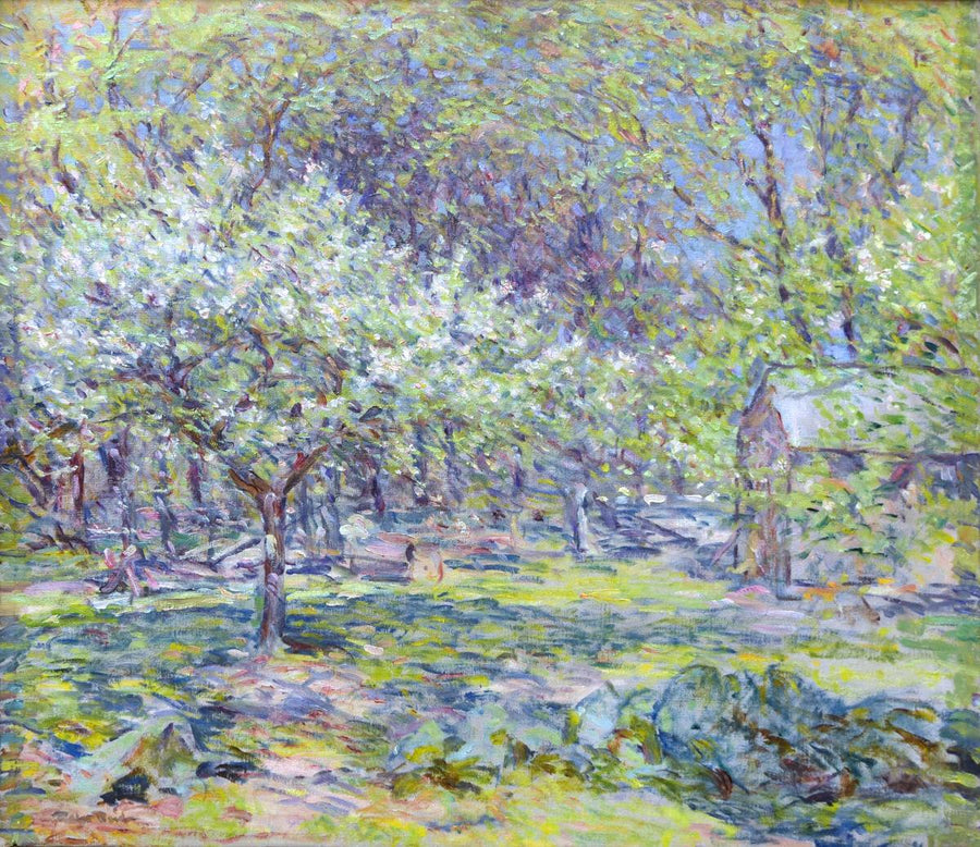 Fleurs de pommier - Robert Lewis Reid image 1 reproduction d’œuvre d’art à l’huile