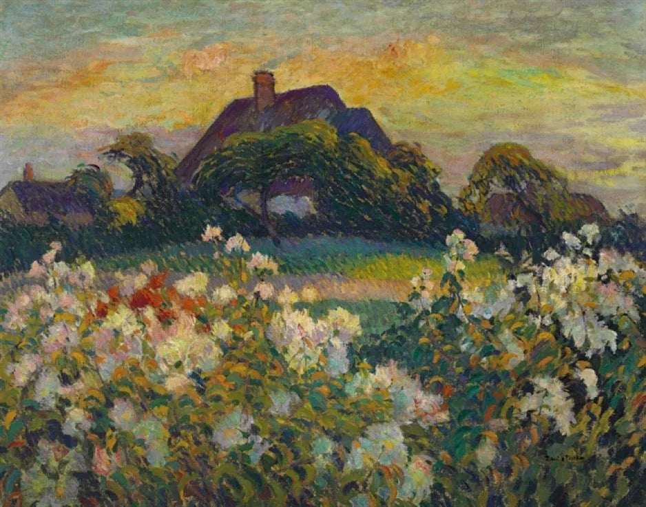 Fleurs des champs - Robert Antoine Pinchon image 1 reproduction de peinture à l’huile